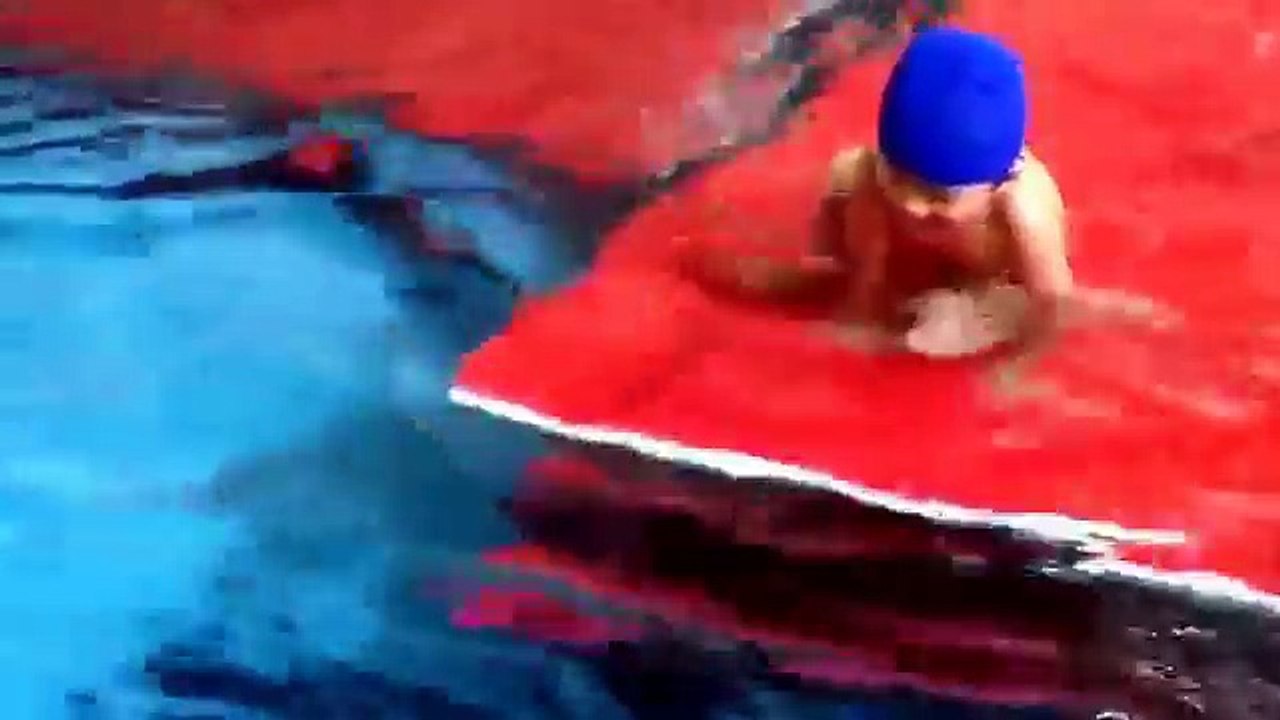 与那原スポーツ保育園 平成26年3月5日       プールにてNo.3