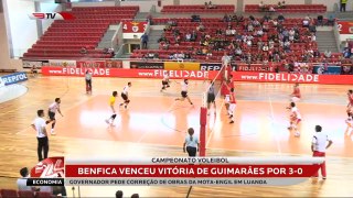 Voleibol: SL BENFICA 3 - 0 V. Guimarães (25-17; 25-13; 25-13)