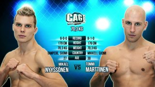 Cage 27 Nyyssonen vs Marttinen