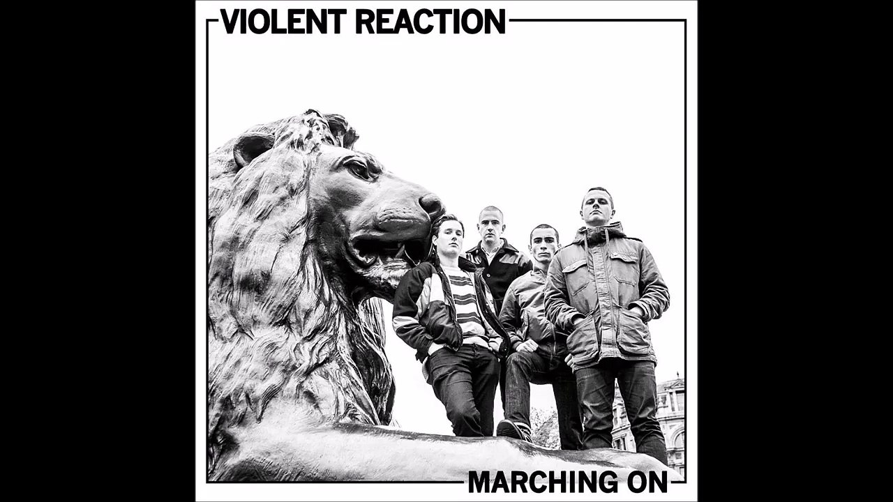 VIOLENT REACTION - 10 - Impact - MARCHING ON - LP