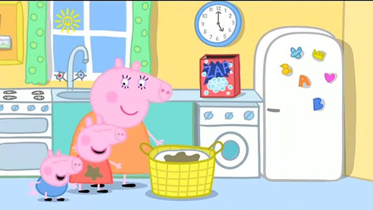 Peppa Pig Series 3 Episode 10   Washing