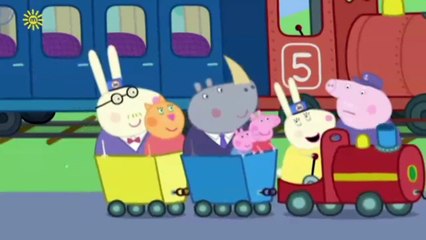 Peppa Pig - s4e20 - Grandpa Pig's Train tho the Rescue