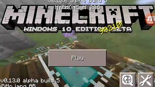 Minecraft|Window's 10 BETA Test(13.0)