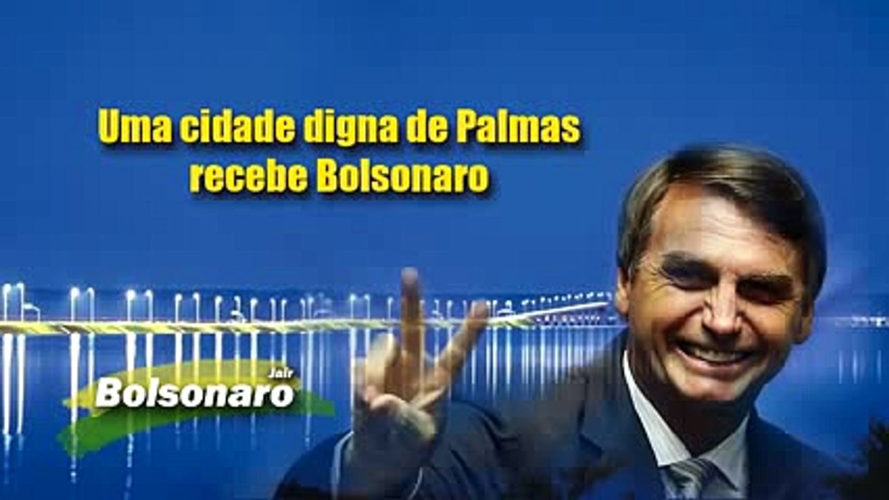 JAIR BOLSONARO EM CIDADE DE PALMAS!