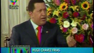 Entrevista a Hugo Chávez en 