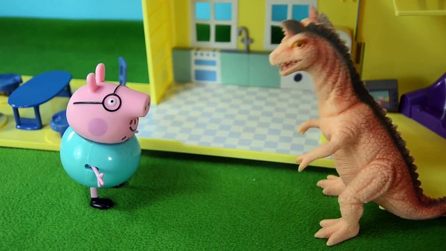 Свинка Пеппа ДИНОЗАВР ДЖОРДЖ Ведьма Колдунья Мультики из игрушек Peppa Pig