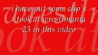 Video I Took At Wrestlemania 23