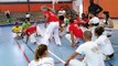 Mestre Paulo Ventura e os Mestres  Jogando no 6º Capoeirando 28/9/2013 Portugal