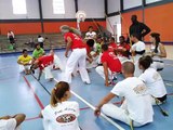 Mestre Paulo Ventura e os Mestres  Jogando no 6º Capoeirando 28/9/2013 Portugal