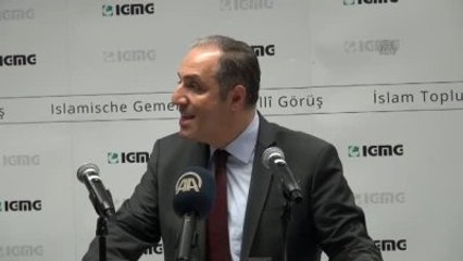 TBMM İnsan Haklarını İnceleme Komisyonu Başkanı Yeneroğlu - Köln