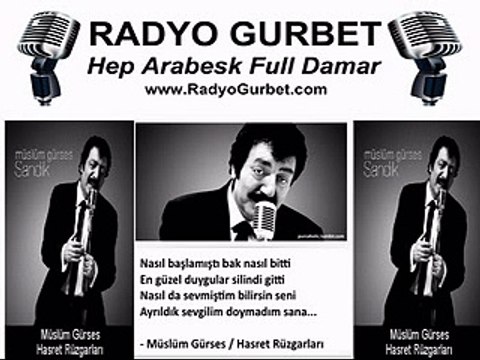 Müslüm Gürses - Hasret Rüzgarları ( Radyo Gurbet )