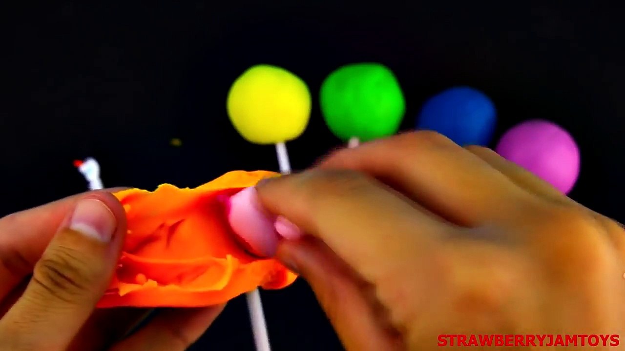 Frozen Play Doh Olaf Shopkins Cars 2 Mater Littlest Pet Shop Snowman Surprise Eggs StrawberryJamtoys