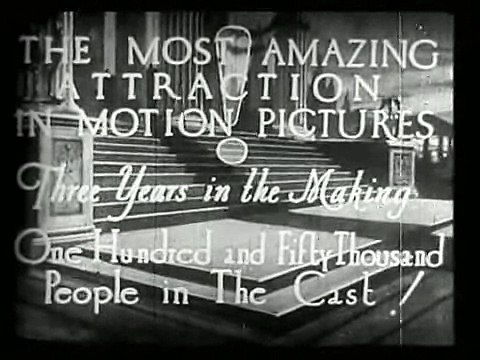 Ben Hur Trailer 1925