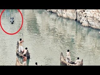Mohenjo Daro | Hrithik Roshan Fighting Scenes With Crocodile