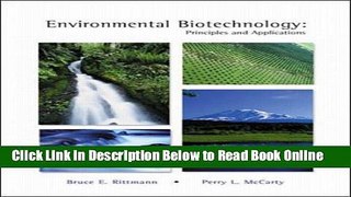 Read Environmental Biotechnology: Principles and Applications. Bruce E. Rittmann, Perry L.