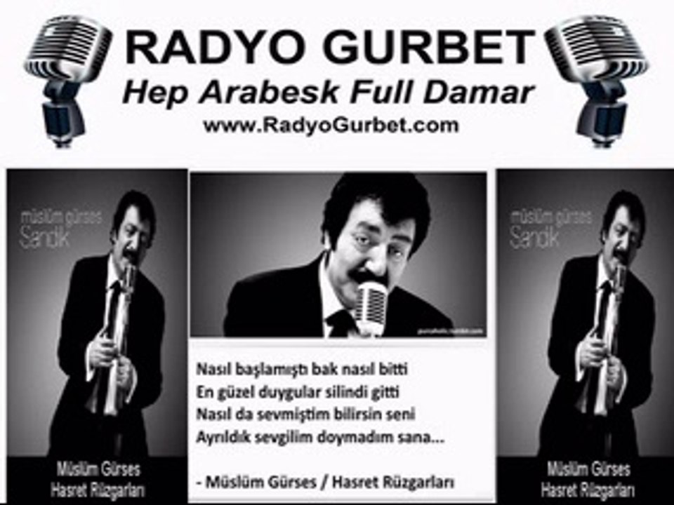 Müslüm Gürses - Hasret Rüzgarları (www.RadyoGurbet.com