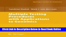 Read Multiple Testing Procedures with Applications to Genomics (Springer Series in Statistics)