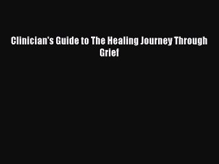 Download Clinician's Guide to The Healing Journey Through Grief Ebook Free