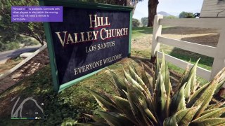 Grand Theft Auto V Back to the future easter egg!!!