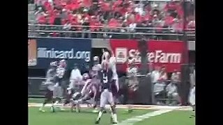 AJ Schub Indiana vs. Illinois Football 10/23/2010