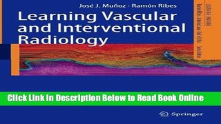 Read Learning Vascular and Interventional Radiology (Learning Imaging)  Ebook Free