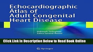 Download Echocardiographic Atlas of Adult Congenital Heart Disease  PDF Online