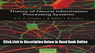 Download Theory of Neural Information Processing Systems  PDF Online