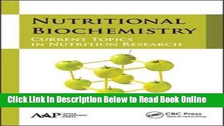 Download Nutritional Biochemistry: Current Topics in Nutrition Research  Ebook Online