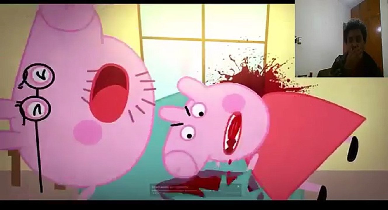 Peppa Pig esta demente!!! Video reaccion (Peppa Pig and the bacon) - Cri5Nov