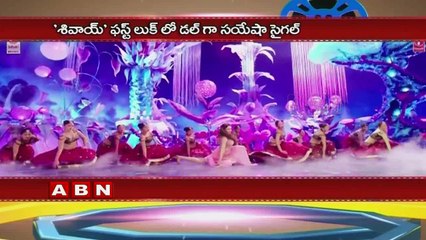 Ajay Devgn reveals first look of his leading lady Sayyeshaa in Shivaay's new poster