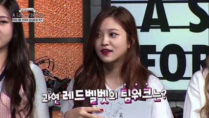 151011 AS4U - Yeri & Kangin talked about WGM