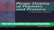 Download Phage Display of Peptides and Proteins: A Laboratory Manual  PDF Free