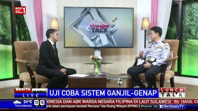 Lunch Talk: Uji Coba Sistem Ganjil-Genap #1