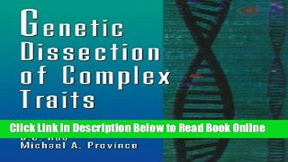 Download Genetic Dissection of Complex Traits, Volume 42 (Advances in Genetics)  Ebook Online