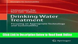 Read Drinking Water Treatment: Focusing on Appropriate Technology and Sustainability (Strategies