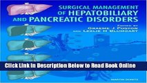 Read Surgical Management of Hepatobiliary and Pancreatic Disorders (Clinical challenges)  PDF Online