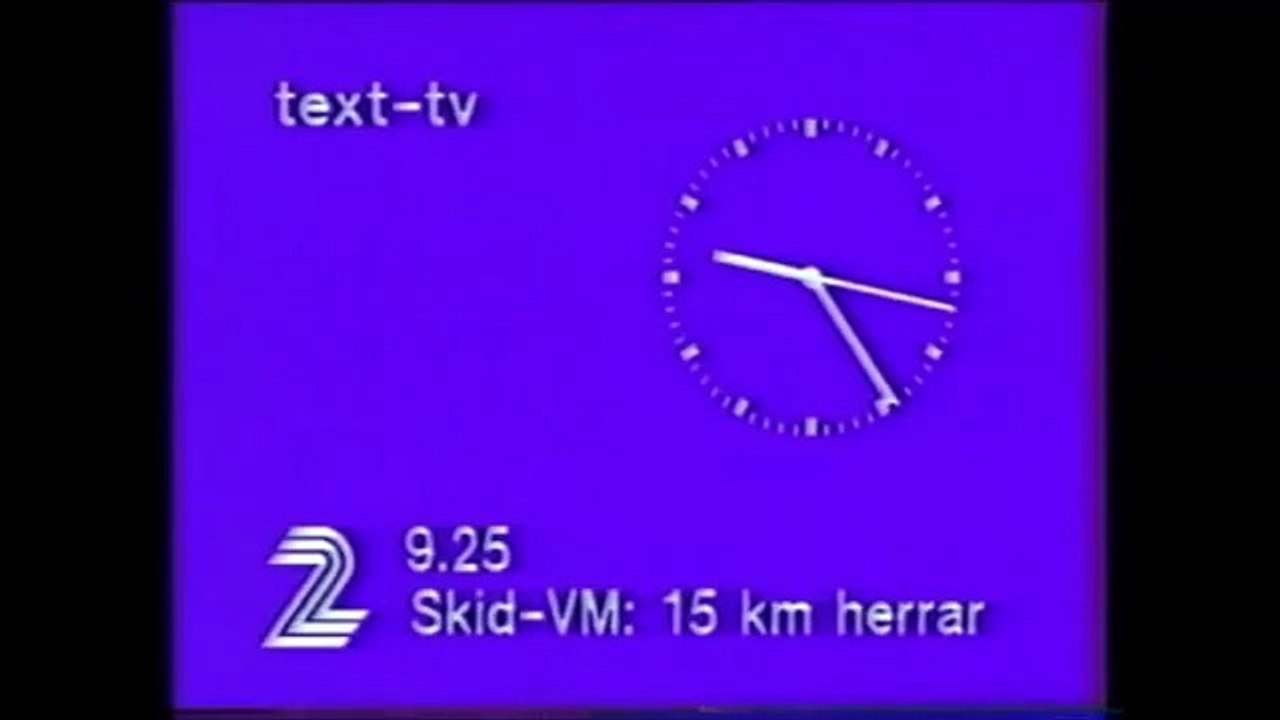 TV2-Klocka - 1985-01-22.