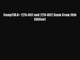 Read CompTIA A  220-801 and 220-802 Exam Cram (6th Edition) Ebook Free