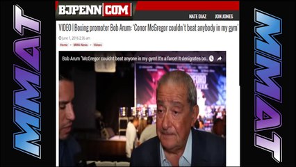 Arum: Conor COULDNT BEAT ANYBODY in my gym; Rondas return DELAYED, STILL gets TITLE SHOT;Silva