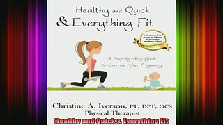 READ book  Healthy and Quick  Everything Fit Full Free