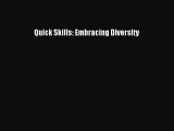 Read Quick Skills: Embracing Diversity Ebook Free