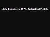 Download Book Adobe Dreamweaver CC: The Professional Portfolio Ebook PDF