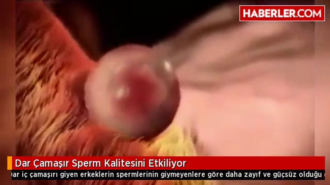 Dar Çamaşır Sperm Kalitesini Etkiliyor