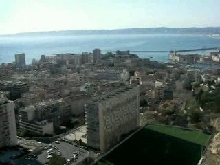 Marseille vu de notre dame de la Garde