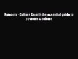 Download Romania - Culture Smart!: the essential guide to customs & culture ebook textbooks