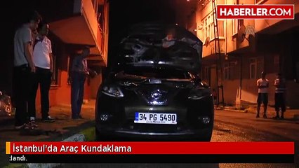 İstanbul'da Araç Kundaklama