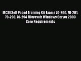 Read MCSE Self Paced Training Kit Exams 70-290 70-291 70-293 70-294 Microsoft Windows Server