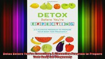 DOWNLOAD FREE Ebooks  Detox Before Youre Expecting A Cleansing Program to Prepare Your Body for Pregnancy Full Free