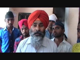 Hair Beadbi of Sikh Boy