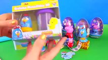 Peppa Pig George Galinha Pintadinha Ovos Surpresas Massinha Big Surprise Eggs Huevos Sorpresa